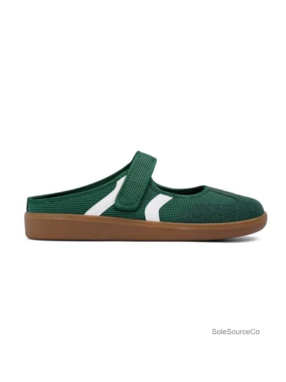 Faux Suede Mary Jane Sneakers Women Slip On Platform Mules Walking Flats